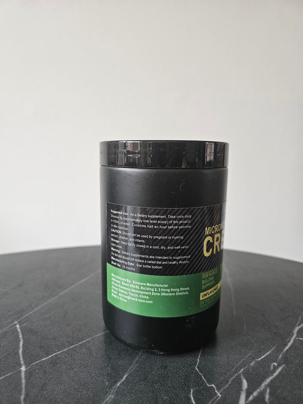 Micronezed CREATINE Powder 300 grams (Unflavored)