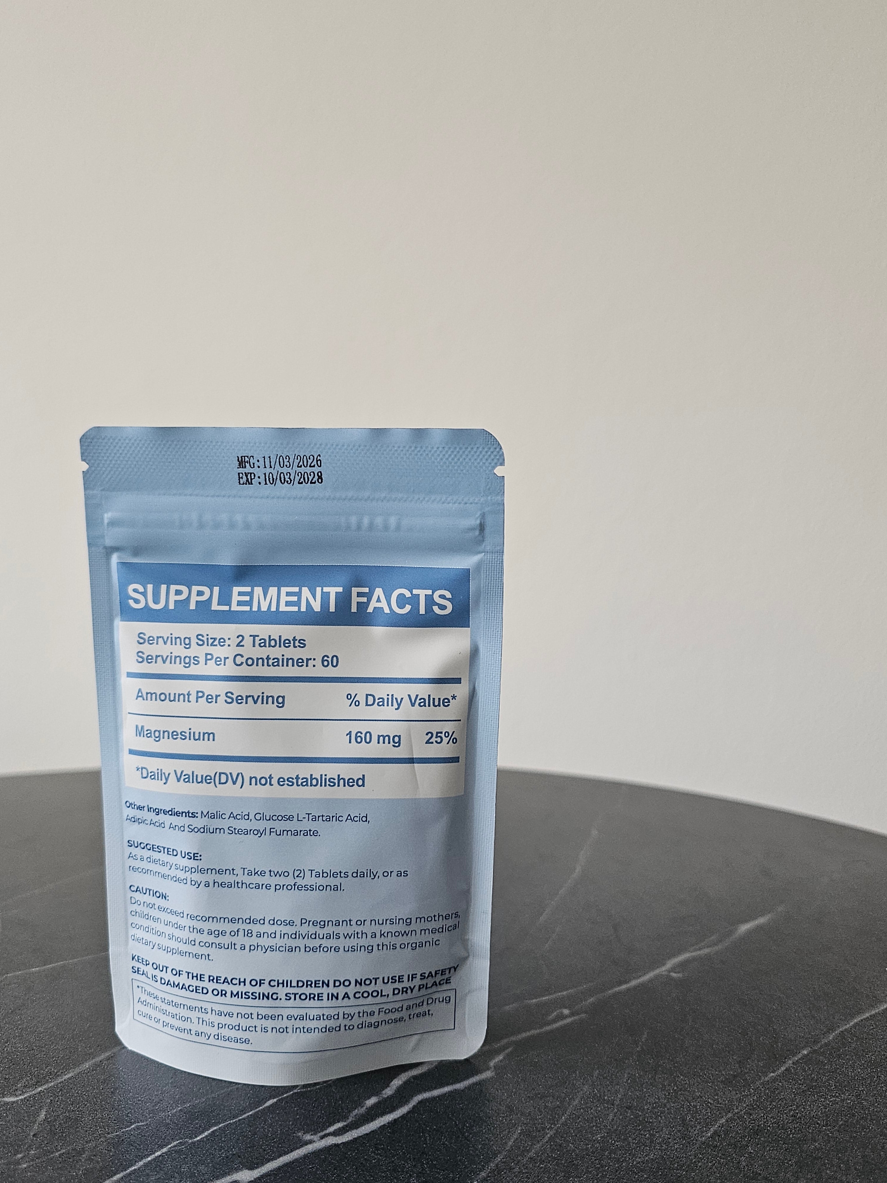 Molecular Hydrogen 8ppm 120 tablets