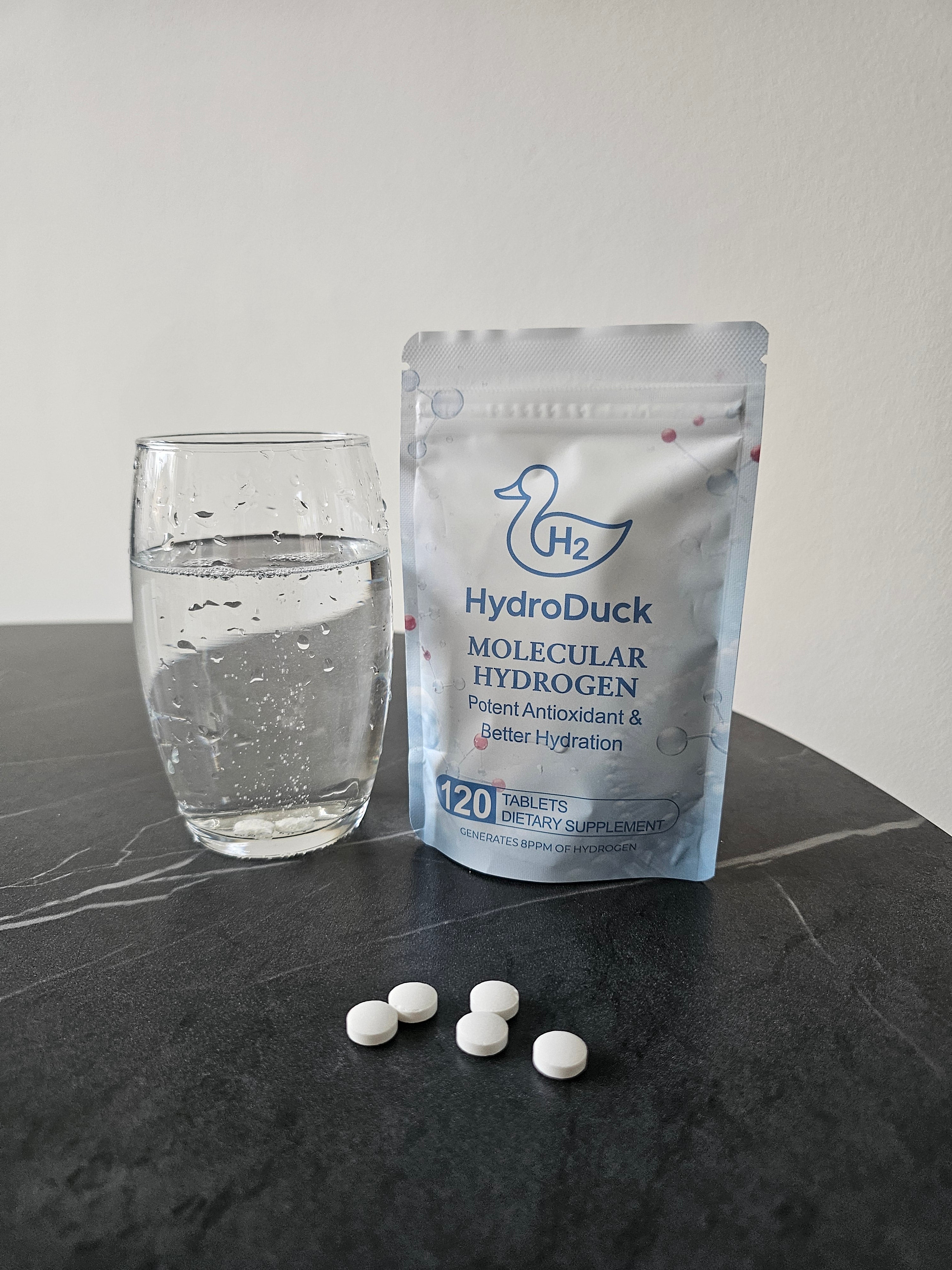 Molecular Hydrogen 8ppm 120 tablets